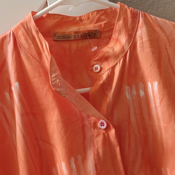 MELAROSA ITALY..HAND DYED TUNIC.. - Picture 2 of 8